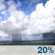Friday: A slight chance of showers before 2pm. Mostly sunny, with a high near 78. Northwest wind 11 to 15 mph, with gusts as high as 30 mph. Chance of precipitation is 20%. Friday: A slight chance of showers before 2pm. Mostly sunny, with a high near 78. Northwest wind 11 to 15 mph, with gusts as high as 30 mph. Chance of precipitation is 20%.