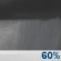 Tuesday Night: Showers likely and possibly a thunderstorm before 8pm.  Partly cloudy, with a low around 57. Chance of precipitation is 60%.